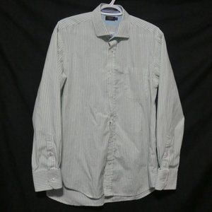 LINCS DC & CO | large | Striped Button Down Dress Shirt | GUC